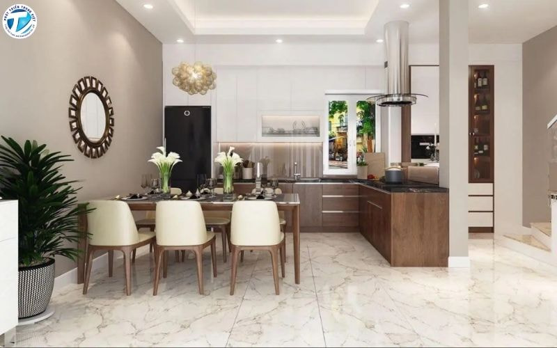 Thiết kế phòng bếp hiện đại và tối ưu công năng